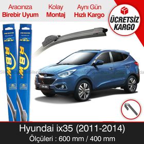 Hyundai İX35 RBW 2011-2014 Muz Silecek Takımı