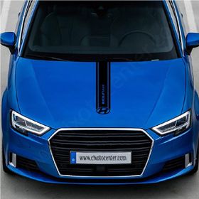 Hyundai Kaput Şerit Sticker