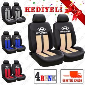 Hyundai Logolu Oto Koltuk Kılıfı
