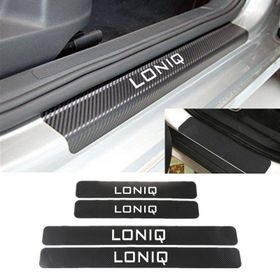 Hyundai Loniq 4 Adet Karbon Kapı Eşiği Sticker