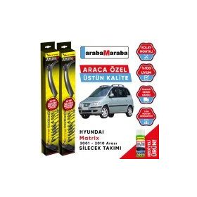 Hyundai Matrix 2001 2010 Arası Silecek Takımı