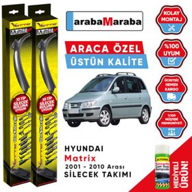 Hyundai Matrix 2001 2010 Arası Silecek Takımı