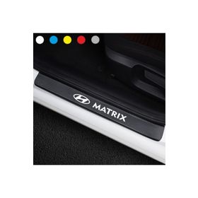 Hyundai Matrix 4 Adet Karbon Kapı Eşiği Sticker