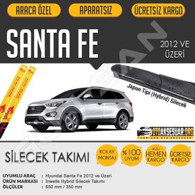 Hyundai Santa Fe 2012 Sonrası Muz Silecek Takımı