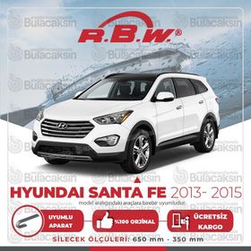 Hyundai Santa Fe 2013-2015 Muz Silecek Takımı