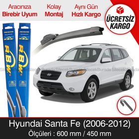 Hyundai Santa Fe RBW 2006-2012 Muz Silecek Takımı