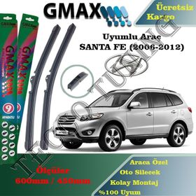 Hyundai Santafe 2006-2012 Silecek Takımı