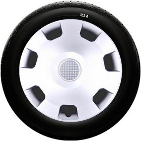 Hyundai SKS-SJS 207 14 İnç 4 Adet Kırılmaz Jant Kapağı