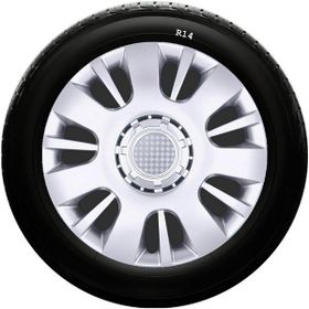 Hyundai SKS-SJS 222 14 İnç 4 Adet Kırılmaz Jant Kapağı