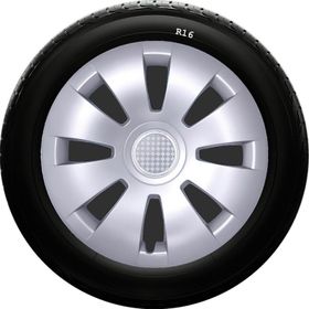 Hyundai SKS-SJS 423 16 İnç 4 Adet Kırılmaz Jant Kapağı