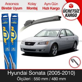 Hyundai Sonata RBW 2005-2010 Muz Silecek Takımı