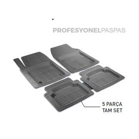 Hyundai Trajet Bej Renk Profesyonel 3D Havuzlu 5 Parça Oto Paspas