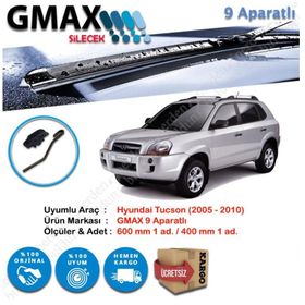 Hyundai Tucson Martigues 2005-2010 Muz Silecek Takımı