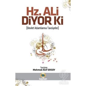 Hz. Ali Diyor Ki Kayıhan Yayınları