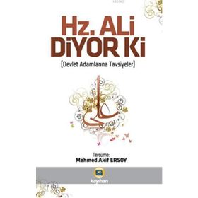 Hz. Ali Diyor Ki Kayıhan Yayınları