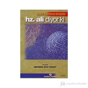 Hz. Ali Diyor Ki Kayıhan Yayınları