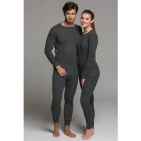 HZT12001 Antrasit 10/2 Unisex İçlik Set