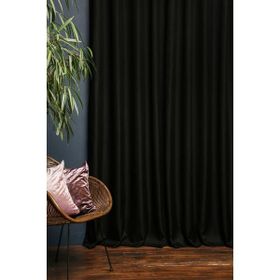 İ.D İpek Dokuma Siyah 200x280 cm Termal Işık Geçirmez Güneşlik