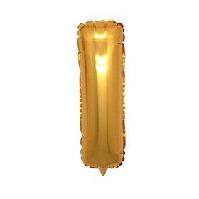 I Harf Altın 100 cm Folyo Balon