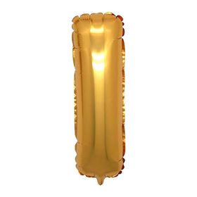 I Harf Altın 100 cm Folyo Balon
