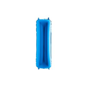 I Harf Grabo Mavi 100 cm Folyo Balon