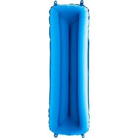 I Harf Grabo Mavi 100 cm Folyo Balon