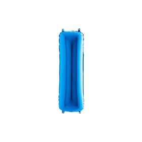I Harf Grabo Mavi 100 cm Folyo Balon