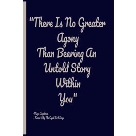 I KNOW WHY THE CAGED BIRD SINGS - MAYA ANGELOU