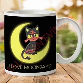 I Love Moondays Baskılı Kupa