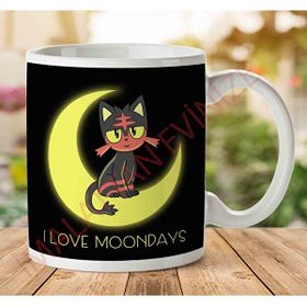 I Love Moondays Baskılı Kupa