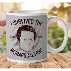 I Survived the Mishapocalypse Supernatural Baskılı Kupa