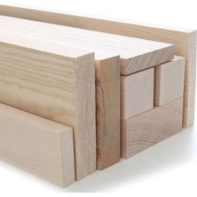 İahşap Ash Timber Taslak 1x5 cm 75 cm Dişbudak Kereste Çıta Tahta