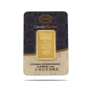 İar 10 gr 24 Ayar Gram Külçe Altın