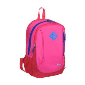 İbag 13914 Pembe Ön Fermuar Detaylı Unisex Sırt Çantası