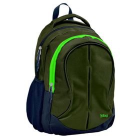 İbag 14202 Haki Lacivert Okul Çantası