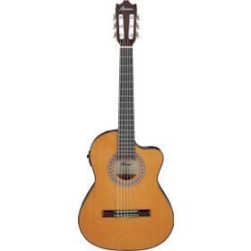 Ibanez GA5TCE3Q GA Series AM Amber High Gloss 3/4 Elektro Klasik Gitar