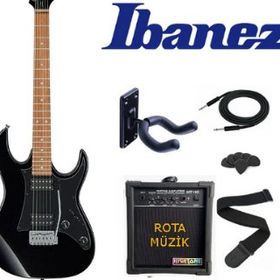 Ibanez GRX20-BKN Siyah Elektro Gitar Set