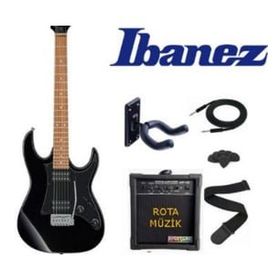 Ibanez GRX20-BKN Siyah Elektro Gitar Set