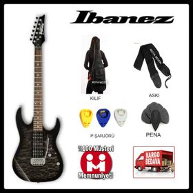 Ibanez GRX70QA-TKS Transparent Black Sunburst Elektro Gitar