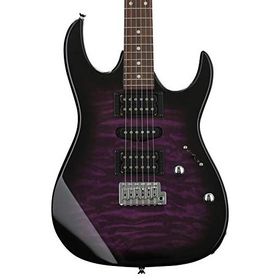 Ibanez GRX70QA TVT Transparent Violet Sunburst Elektro Gitar