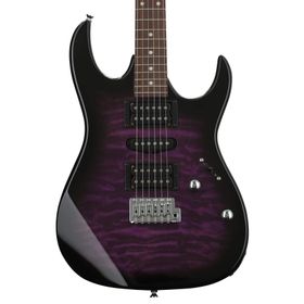 Ibanez GRX70QA TVT Transparent Violet Sunburst Elektro Gitar