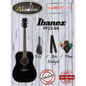 Ibanez PF15-BK Akustik Gitar