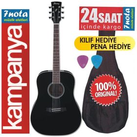 Ibanez PF15-BK Akustik Gitar