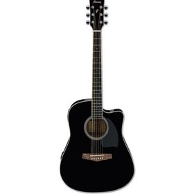 Ibanez PF15ECE-BK Elektro Akustik Gitar