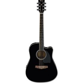 Ibanez PF15ECE-BK Elektro Akustik Gitar
