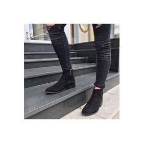 Ibay Well Siyah Süet Erkek Bot