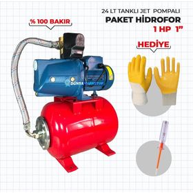 İbelTech 1 Hp 24 Lt Tanklı Hidrofor