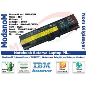 IBM Lenovo ThinkPad SL410 Notebook Batarya