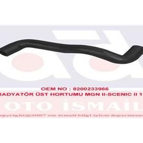 İbraş 11551 Motor Radyatörü Üst Hortum
