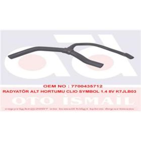 İbraş 11802 Motor Radyatörü Alt Su Hortumu
